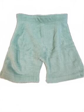 Gymshark x Whitney Simmons Fuzzy Lounge Shorts Green Size S. See Measurements